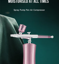 Spray pump pen air compressor