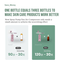 Spray pump pen air compressor