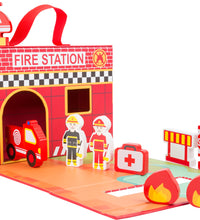 Small Foot Temaleg, Brandstation