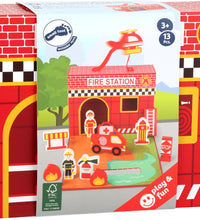 Small Foot Temaleg, Brandstation