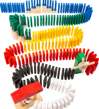 small foot Domino Rally