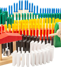 small foot Domino Rally