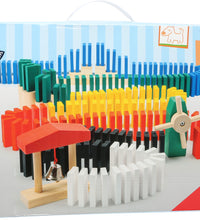 small foot Domino Rally