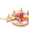 Cuttable Birthday Cake with Candles