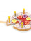 Cuttable Birthday Cake with Candles