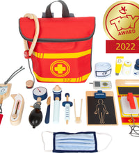 lille fod Emergency Doctor's Kit med rygsæk