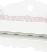 small foot Doll bed with Drawer