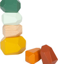 small foot Balance and building blocks - Montesorri Principle, Safari