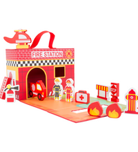 Small Foot Temaleg, Brandstation