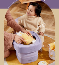 大宇折叠内衣裤洗衣机小型迷你内裤清洗机专用机器懒人袜子洗衣机