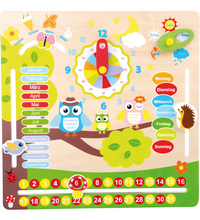 small foot Learn, Clock and Seasons / German